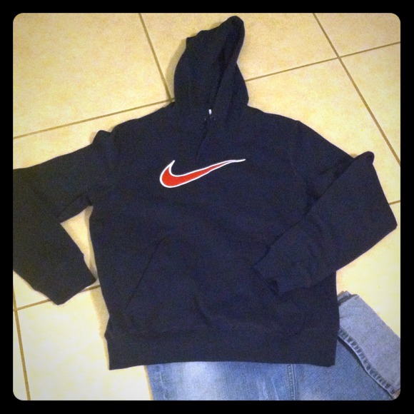 🚨Sold🚨Nike navy blue hoodie sweatshirt