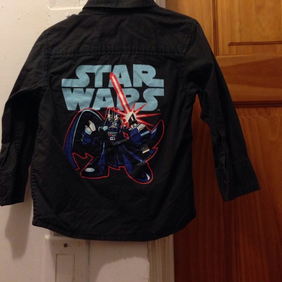 🎉SOLD🎉H&M Toddler Shirt 12-18 Months Star Wars - Picture 2 of 2
