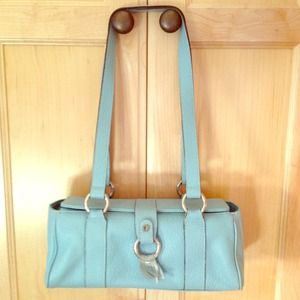 Powder blue purse