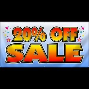Take extra 20 % off on everything