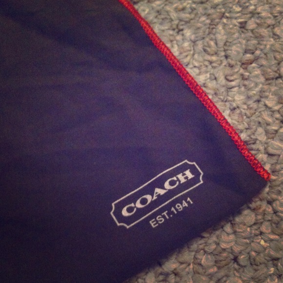 Coach dust bag