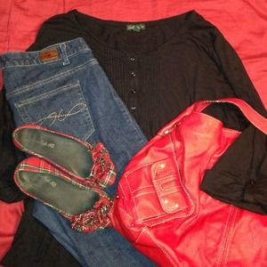 🚫BUNDLED!🚫 Ralph Lauren pintuck button front top