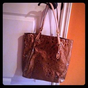 Michael Kors Leather Handbag Tote