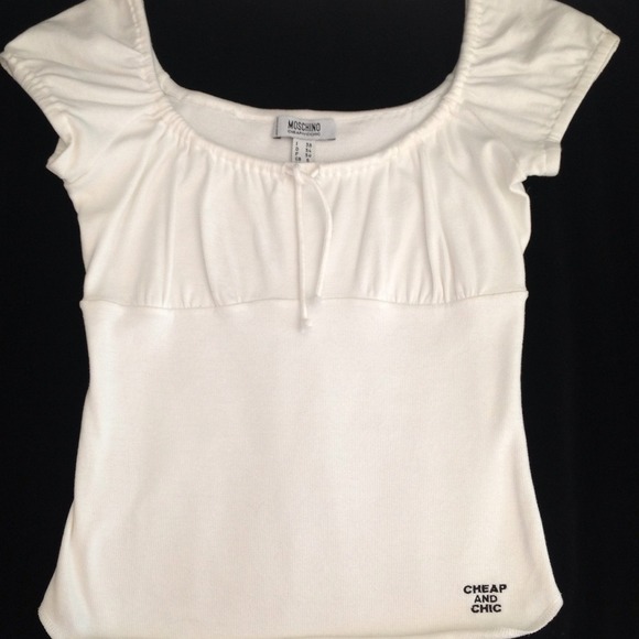 SOLD - Moschino Cheap & Chic Tee