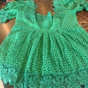 SOLD in bundle 4 Dgirl Green  Moda Internatioal