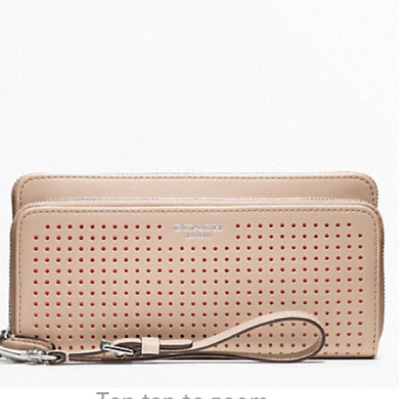 coach wallets double