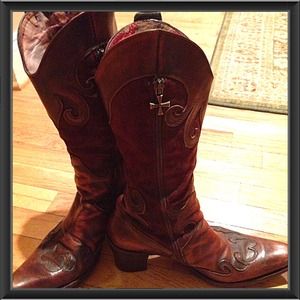 Authentic Mark Nason Siren boots size 8