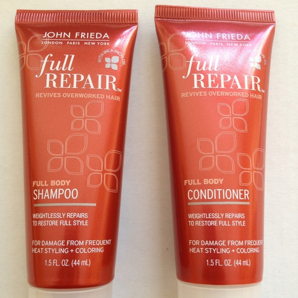 John Frieda shampoo/conditioner travel size. New!