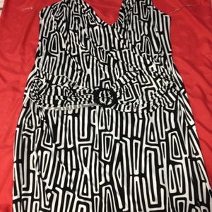 Plus size Geometric halter dress♦️Final Price♦️