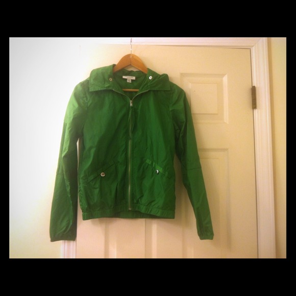 SOLD IN BUNDLE THAKOON Green rain jacket