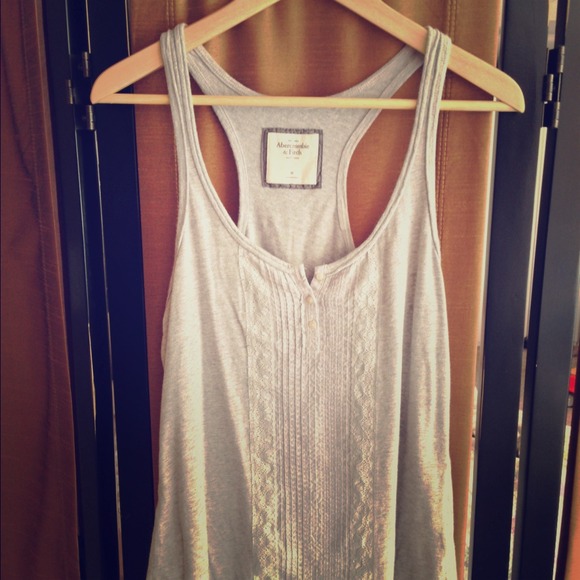Super girly Abercrombie Tank Top