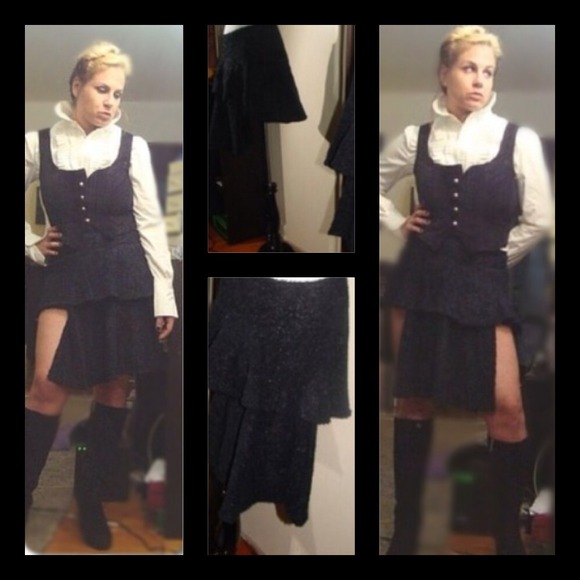 SOLD! COOLEST SKIRT EVER BY HELMUT LANG 38 - Picture 3 of 3