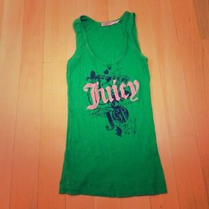Juicy Couture tank with rhinestones!!