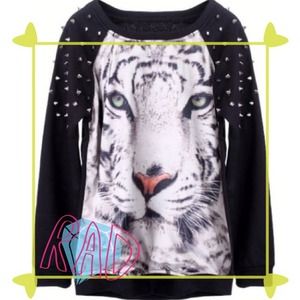 🐅Studded Spike Tiger Sweater🐅