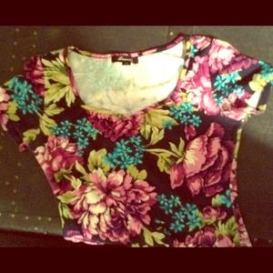 Forever 21 Bodycon Floral Dress