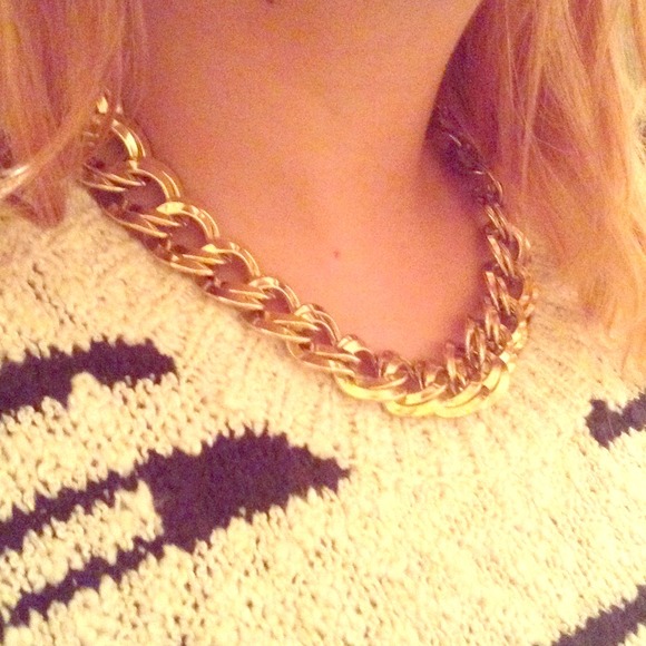 Vintage Gold Chain Choker