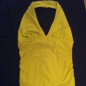 Bright Yellow/Lime Green VS Halter Top
