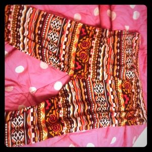 Aztec hipster indie Leggings