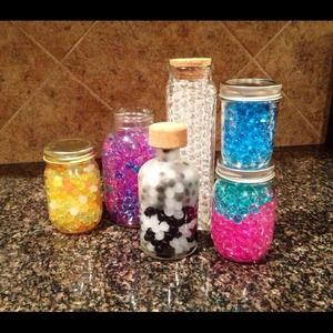 Wonderful WaterBeads Flowers/Plants/Decor 4 Packs