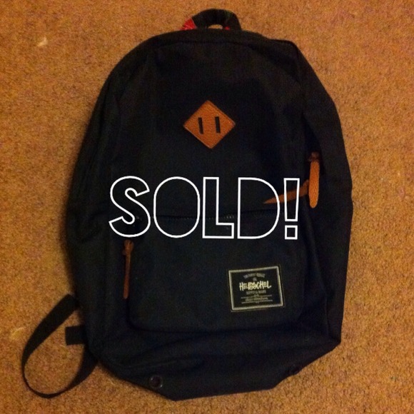 Stussy + Herschel collabo backpack