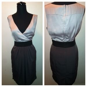 Two toned Dress with pockets