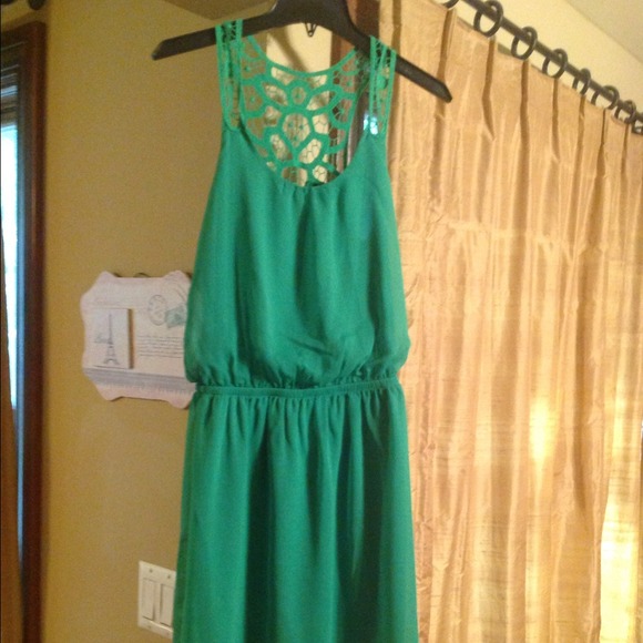 Express Dresses & Skirts - Express dress, green size small.
