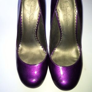 Purple Jewel Toned Heels