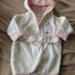 Baby bath robe