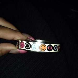 Coach multicolor bangle
