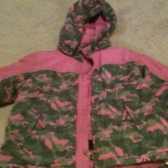 Camp and pink jacket