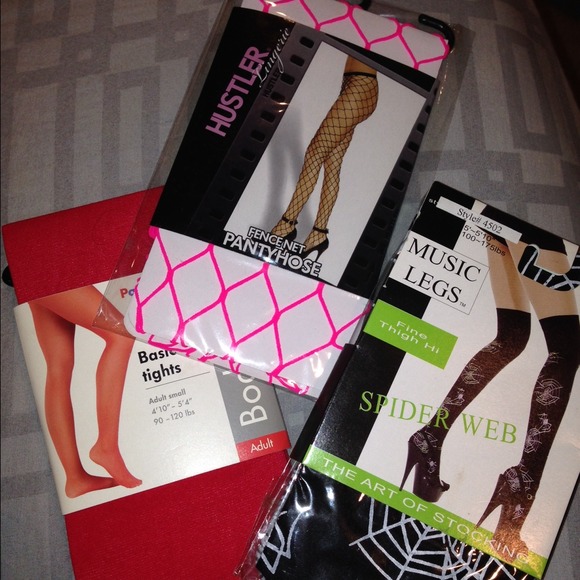 3 packs of fun panty hose
