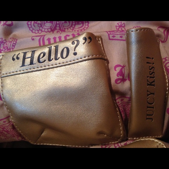 Juicy couture velour purple bag - Picture 4 of 4