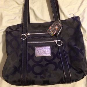 Coach poppy large purse.