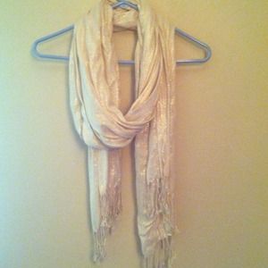 2 forever 21 sparkly scarves