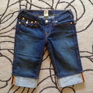 True Religion Sophie shorts size 28