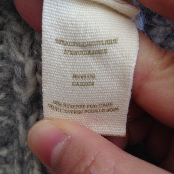 Free People hooded 2-button 3/4 sleeves sweater - Picture 4 of 4