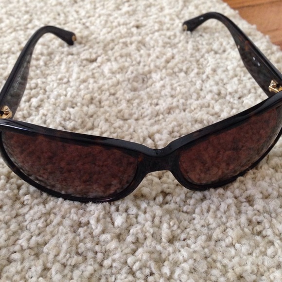 Oversized turtle shell coach sunglasses - Picture 3 of 4