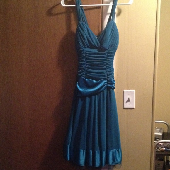 Blue gown
