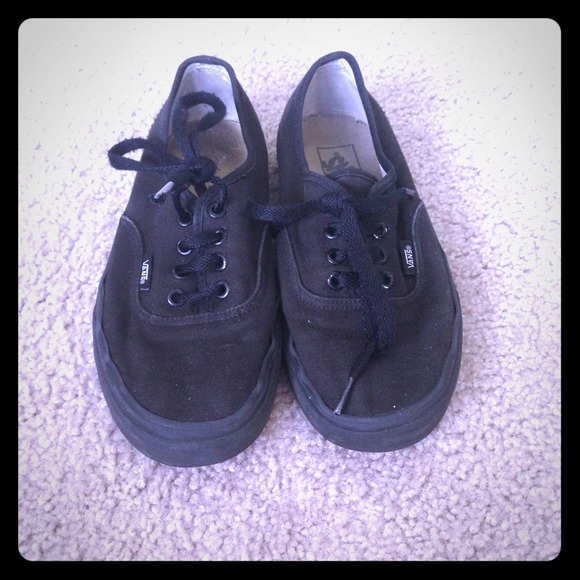 Vans Shoes - Black Vans