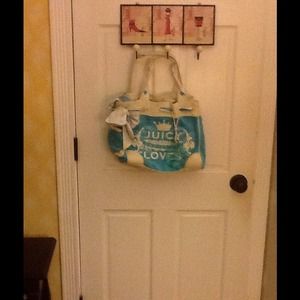 Juicy couture turquoise purse