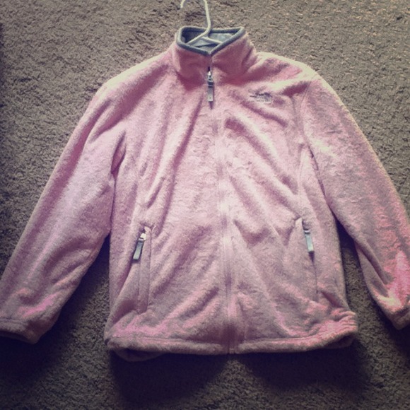 Light pink North Face