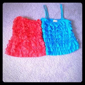 Tube top and tank top from Hollister