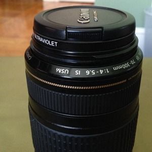 Canon USM Lens for Canon EOS SLR Camera +UV filter