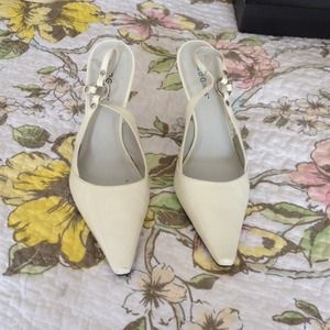 BCBGirls beige shoes
