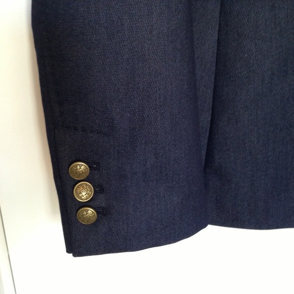SOLD🐝🐞 Banana Republic Chambray Blazer NWT - Picture 2 of 4