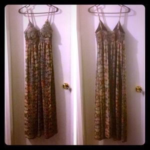 💙Moving Sale:Ambiance Snake Skin Print Maxi Dress