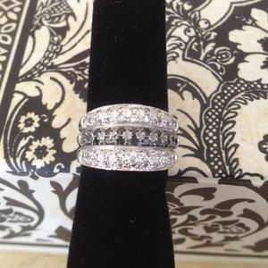 925 SS cz ring