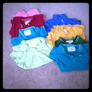 Aeropostale collar shirts, bundle of 8