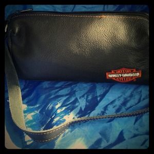 Harley Davidson leather purse!
