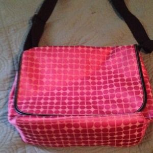 Kate Spade pink messenger